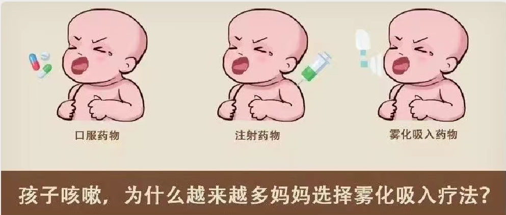 新品上市 | 孩子咳嗽，为什么越来越多妈妈选择雾化吸入疗法？